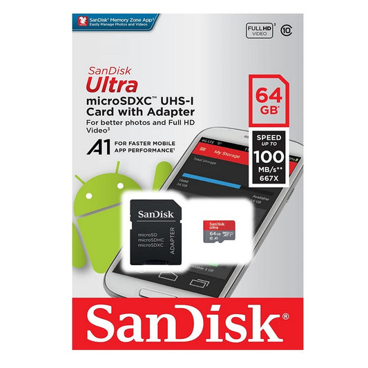 Micro SD Card with Adapter (16GB-1TB) FONEZWORLD ARKLOW 