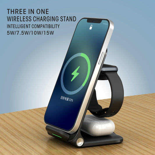 Fast Wireless Charger 3 in 1 Power Station FONEZWORLD ARKLOW 