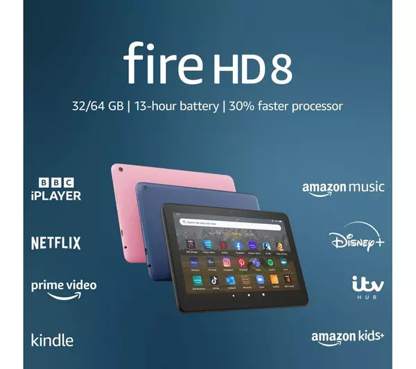 Amazon Fire HD 8 Tablet - New FONEZWORLD ARKLOW 