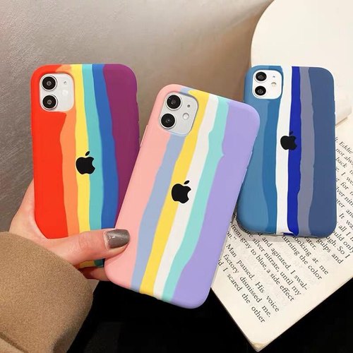 RainBow Silicone Phone Case for iPhone

