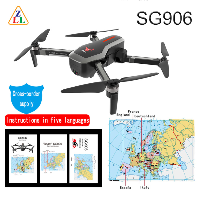 SG906 Professional Edition 4K HD aerial drone FONEZWORLD ARKLOW