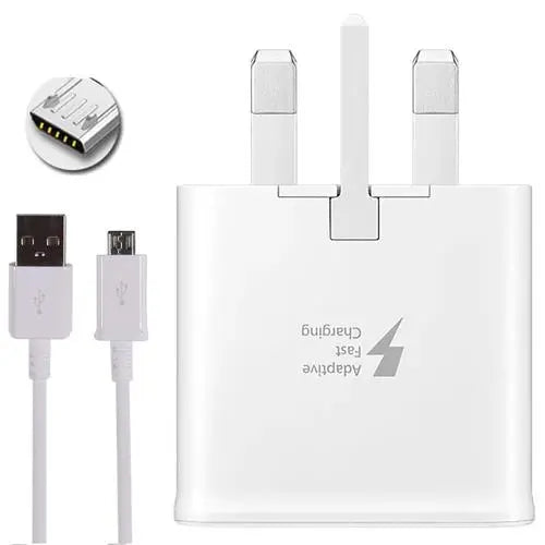 Samsung Galaxy Fast Charger + 1M Micro USB Cable fonezworldarklow