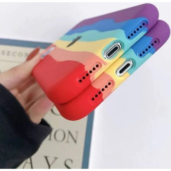 RainBow Silicone Phone Case for iPhone

