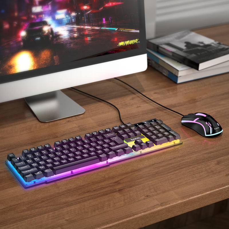 HOCO Gaming Keyboard + mouse set FONEZWORLD ARKLOW 