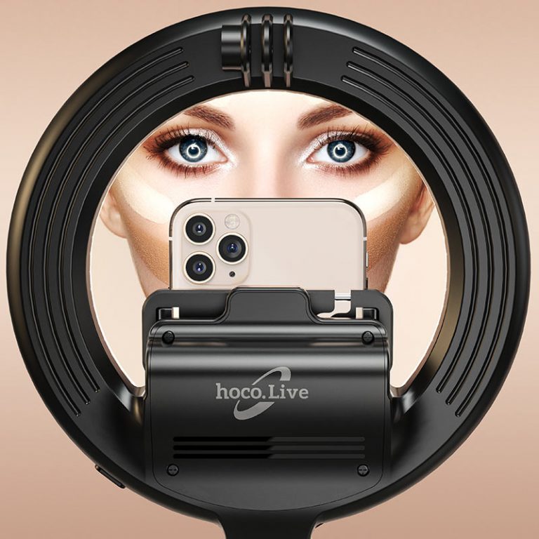 HOCO LV03 Bluetooth Ring Light / Selfie stick FONEZWORLD ARKLOW