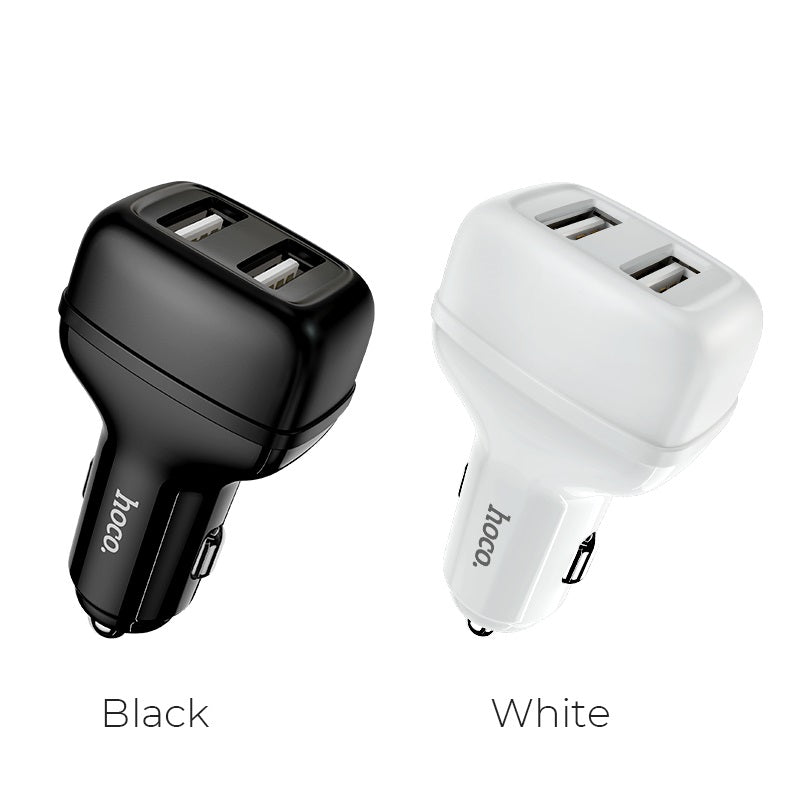 HOCO Z36 Leader Dual Port Car Charger FONEZWORLD ARKLOW